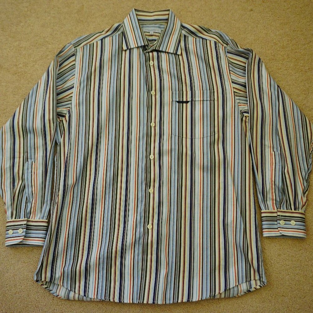 Alex Cannon Men's Medium Dress Casual Shirt